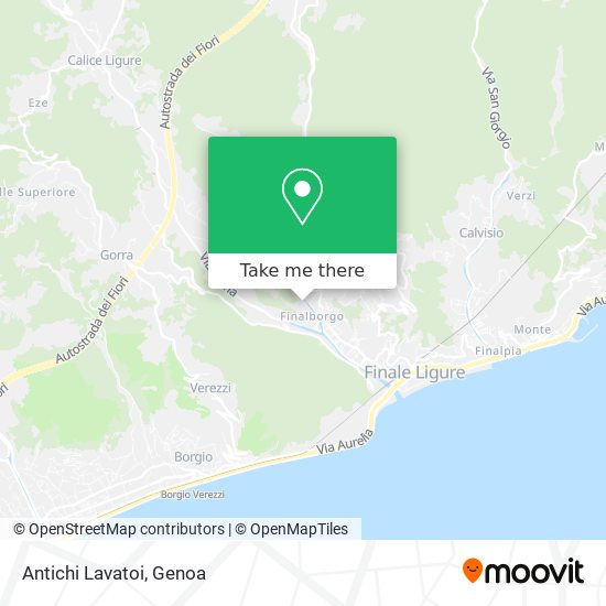 Antichi Lavatoi map