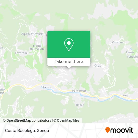 Costa Bacelega map