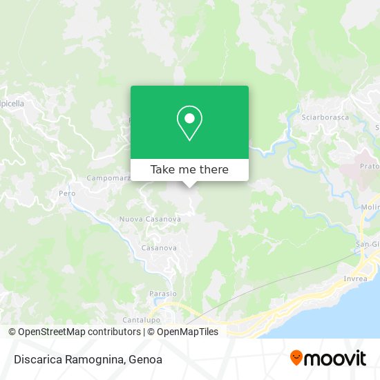 Discarica Ramognina map