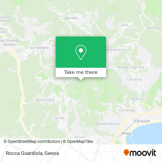 Rocca Guardiola map