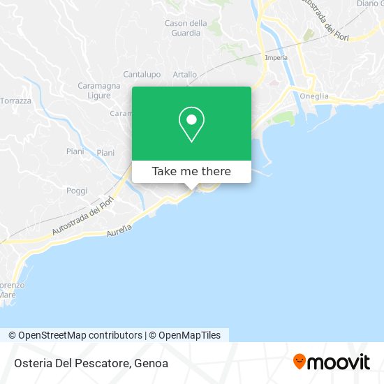 Osteria Del Pescatore map
