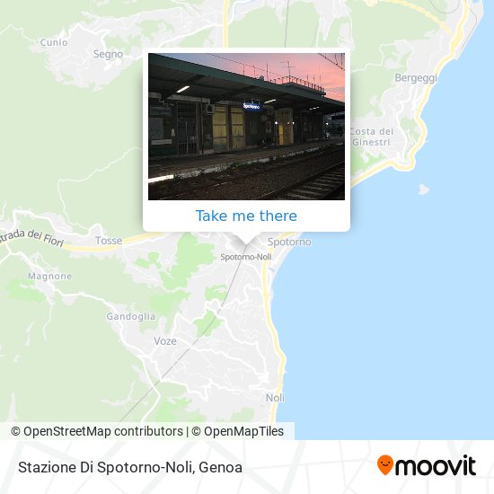 Stazione Di Spotorno-Noli map