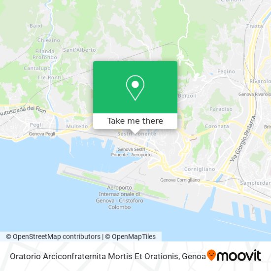 Oratorio Arciconfraternita Mortis Et Orationis map