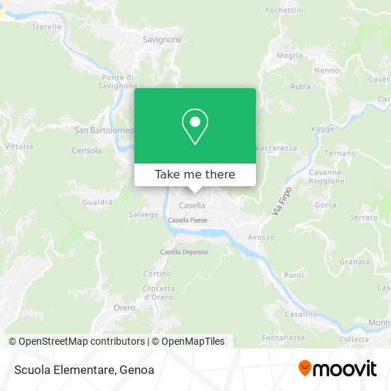 Scuola Elementare map
