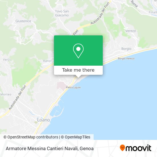 Armatore Messina Cantieri Navali map