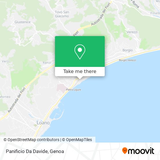 Panificio Da Davide map