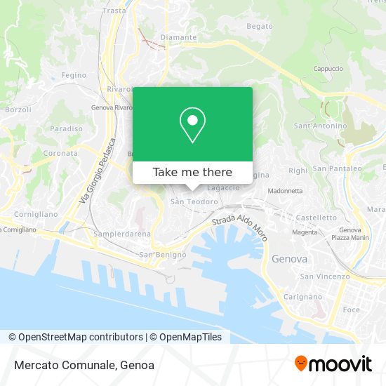 Mercato Comunale map