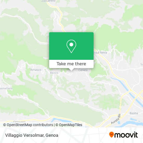 Villaggio Versolmar map