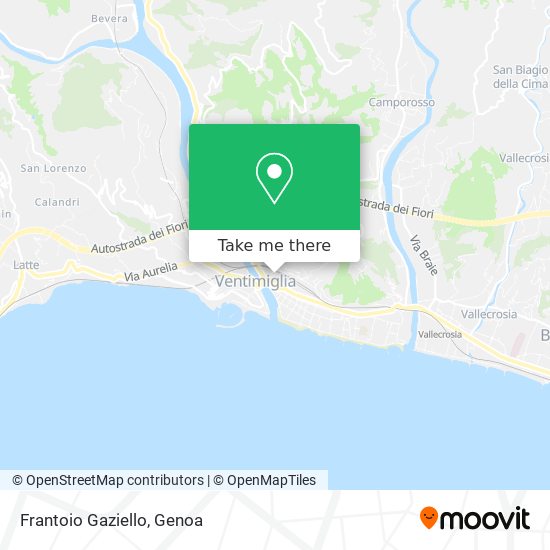 Frantoio Gaziello map