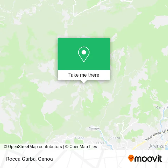Rocca Garba map