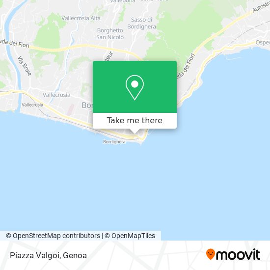 Piazza Valgoi map