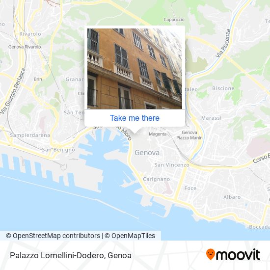 Palazzo Lomellini-Dodero map