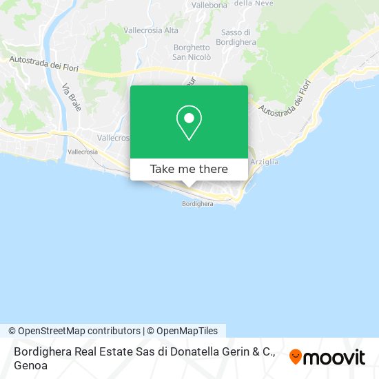 Bordighera Real Estate Sas di Donatella Gerin & C. map