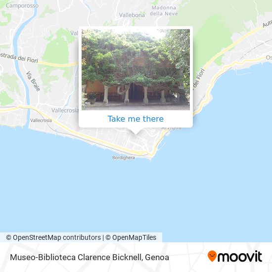 Museo-Biblioteca Clarence Bicknell map