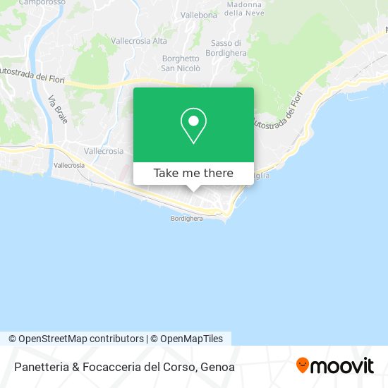 Panetteria & Focacceria del Corso map