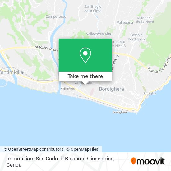 Immobiliare San Carlo di Balsamo Giuseppina map