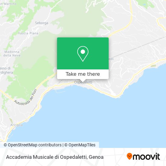 Accademia Musicale di Ospedaletti map