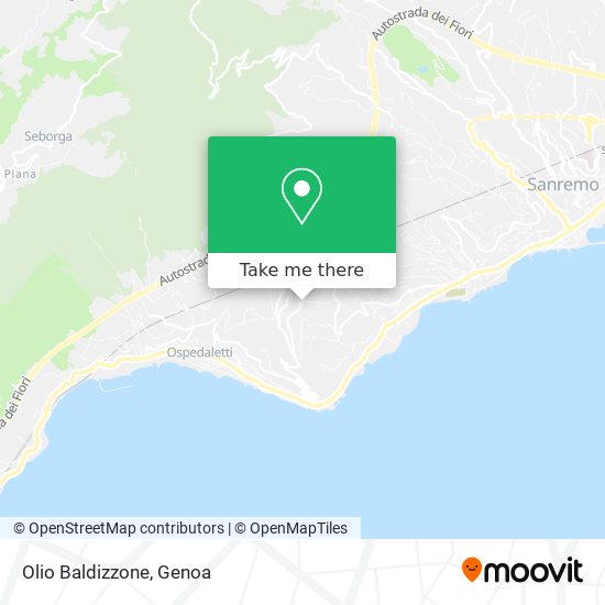 Olio Baldizzone map