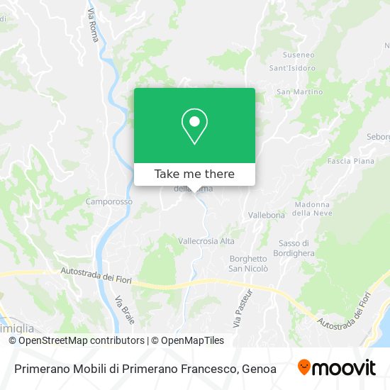 Primerano Mobili di Primerano Francesco map