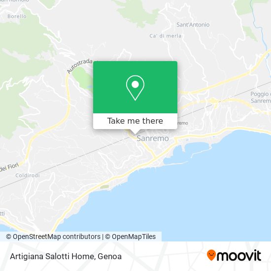 Artigiana Salotti Home map