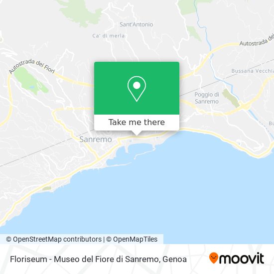 Floriseum - Museo del Fiore di Sanremo map