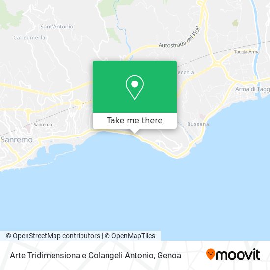 Arte Tridimensionale Colangeli Antonio map