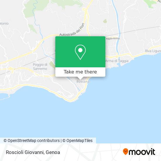 Roscioli Giovanni map