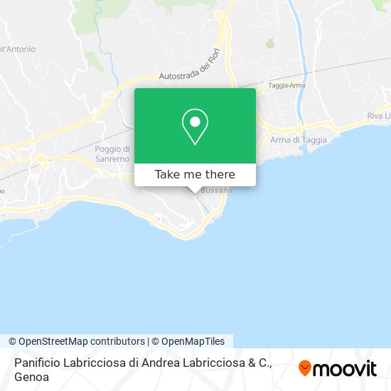 Panificio Labricciosa di Andrea Labricciosa & C. map
