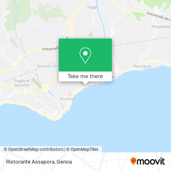 Ristorante Assapora map