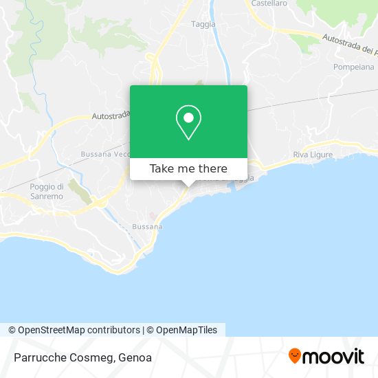 Parrucche Cosmeg map