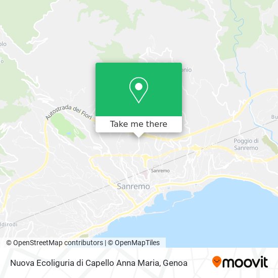 Nuova Ecoliguria di Capello Anna Maria map