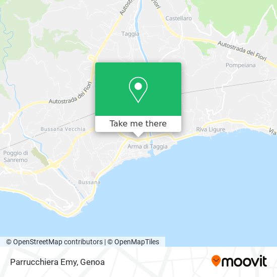 Parrucchiera Emy map