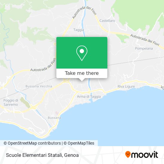 Scuole Elementari Statali map