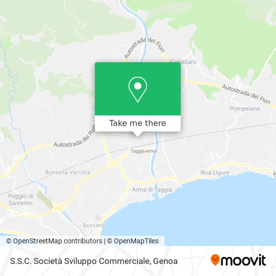 S.S.C. Società Sviluppo Commerciale map
