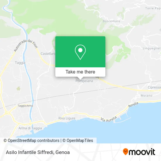 Asilo Infantile Siffredi map