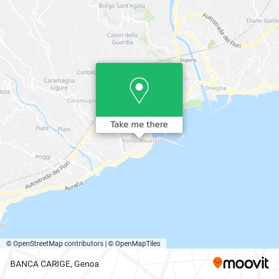 BANCA CARIGE map