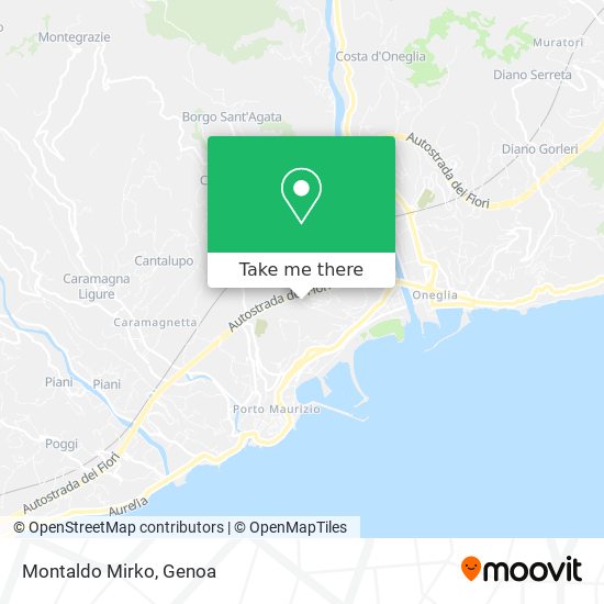Montaldo Mirko map