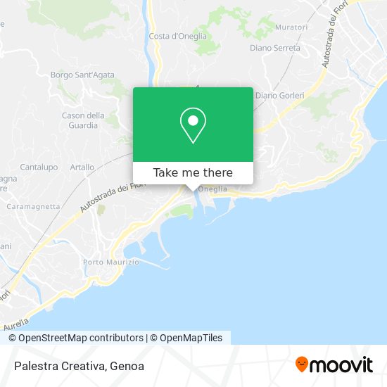 Palestra Creativa map
