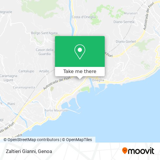 Zaltieri Gianni map
