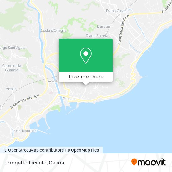 Progetto Incanto map