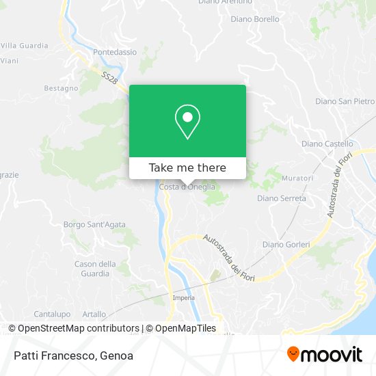 Patti Francesco map