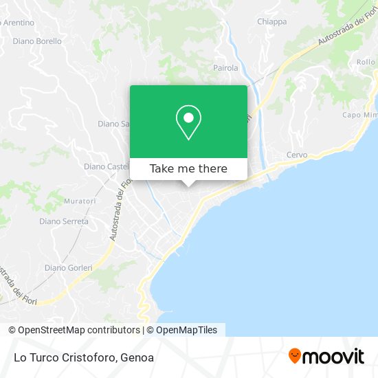 Lo Turco Cristoforo map