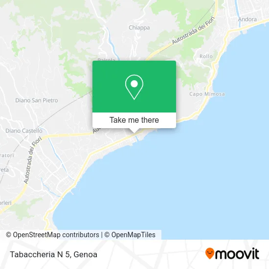 Tabaccheria N 5 map
