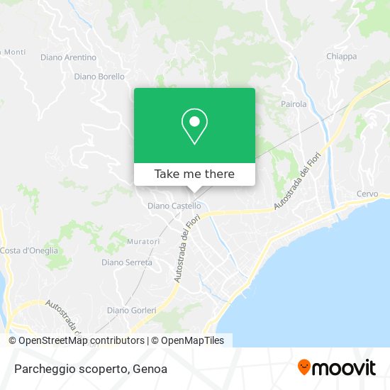 Parcheggio scoperto map