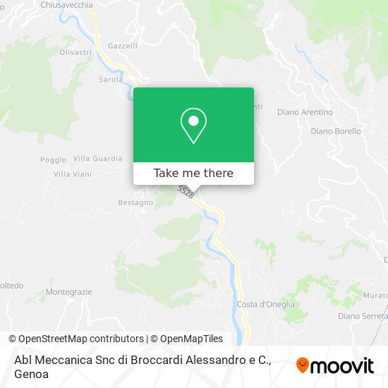 Abl Meccanica Snc di Broccardi Alessandro e C. map