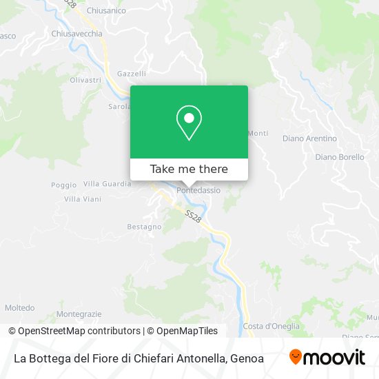 La Bottega del Fiore di Chiefari Antonella map