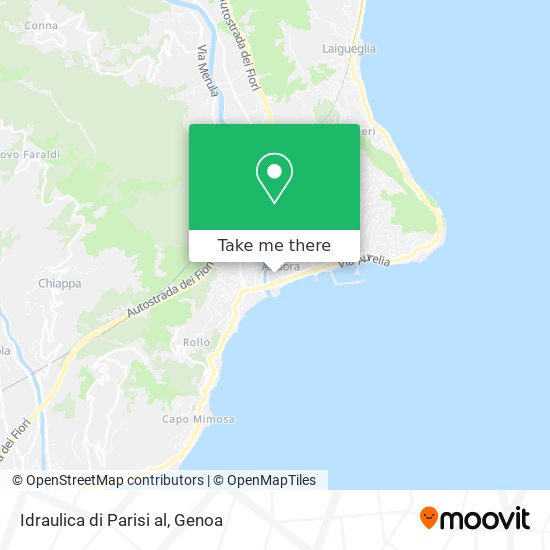 Idraulica di Parisi al map