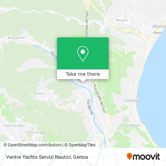 Ventre Yachts Servizi Nautici map