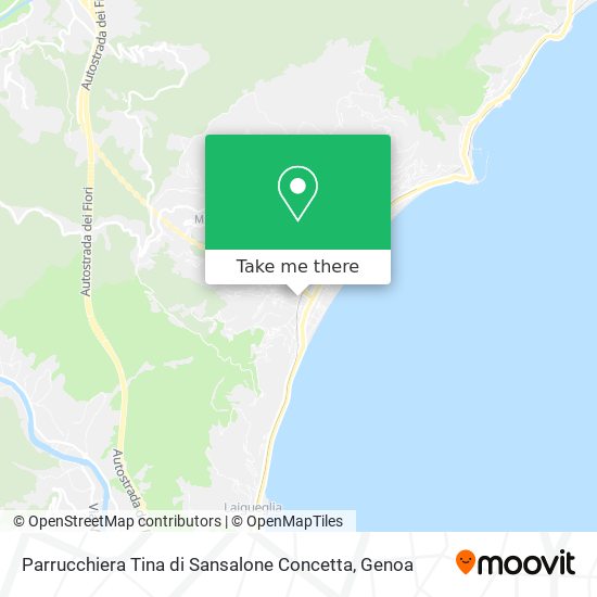Parrucchiera Tina di Sansalone Concetta map