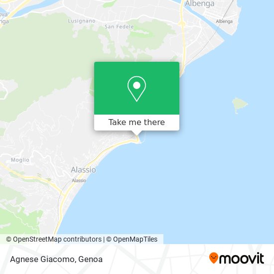 Agnese Giacomo map